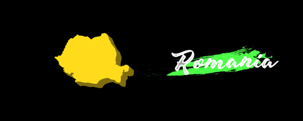 romania outer boundary map, romania map , romania projected map, Country romania, country map for schools, country map for students , romania boundary lines, romania border map.vector illustration