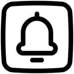 bell line icon