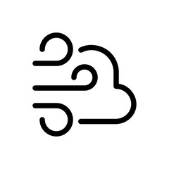 wind line icon