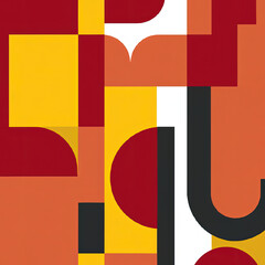 bauhaus style background