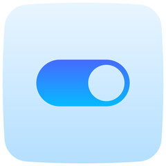 switch flat gradient icon