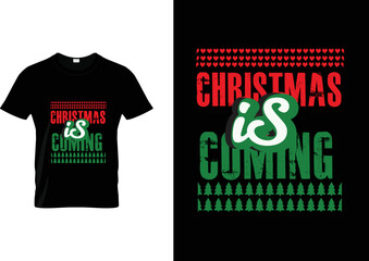 Christmas t-shirts design typography