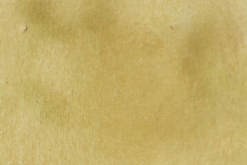 Hand painted watercolor gold texture, brush strokes on the white paper background and watercolor background with grunge.