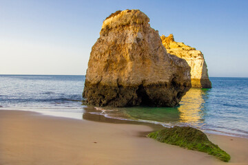 rocks and sea
