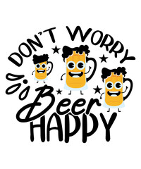 Oktoberfest SVG Bundle Vol 1, Beer Svg, Women's Oktoberfest Shirt, Girl Beer Design, Prost, Pretzels and Beer, Funny,