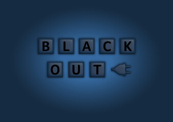 Blackout Blau