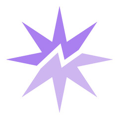 Obraz premium colorful pattern star element 