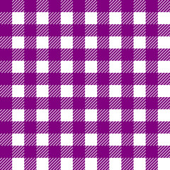 purple and white plaid design for fabric