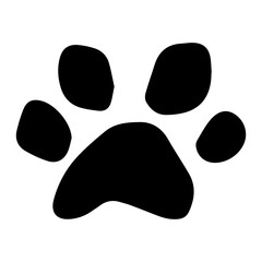 animal paw element
