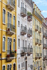 Fototapeta na wymiar Estefania district, Lisbon Portugal