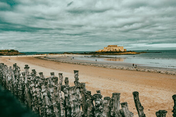Saint Malo in late August 