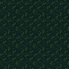 flowers pattern greens illustration vector background