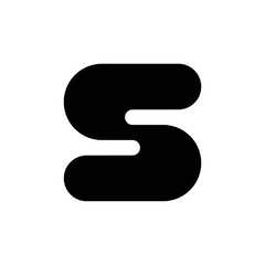 Letter S logo or icon design. template elements. geometric abstract logos