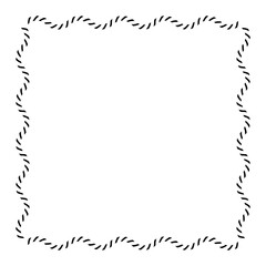 Fototapeta na wymiar slant line square frame 