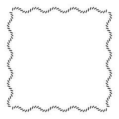 slant line square frame
