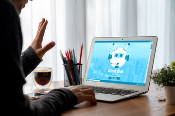 Chatbot software application for modish online business that automatically reply to customer...