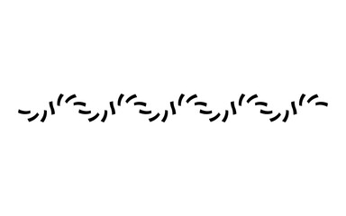 wave rope border line
