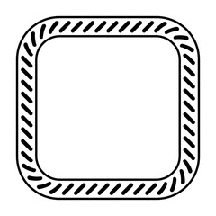 slant line border frame
