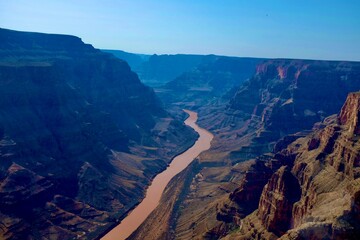 Wunderschöne Aufnahme der Landschaft  in Arizona  Grand Canyon USA