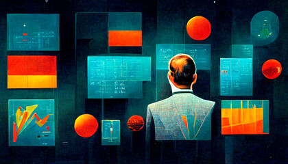 Business digital art 01 © Víctr