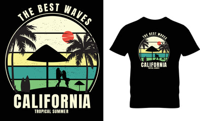 summer day  t shirt design 