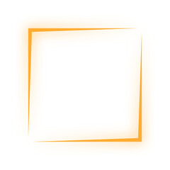 neon square frame
