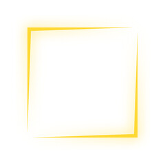 neon square frame
