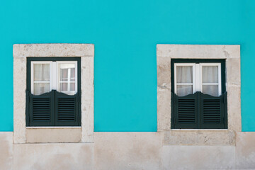 Old Portuguese windows