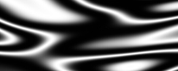 Dark black color fluid smooth art design