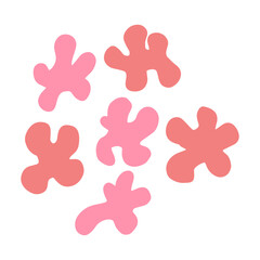 organic shape confetti
