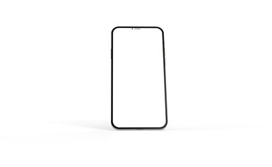 realistic smartphone template mockup for user experience presentation