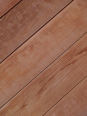 Plancher ou palissade en planches de bois naturel - vertical