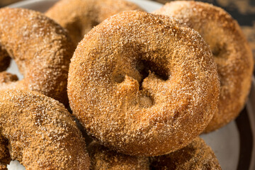 Homemade Fall Apple Cider Donuts