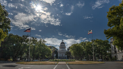 California State Capitol building in Sacramento 
