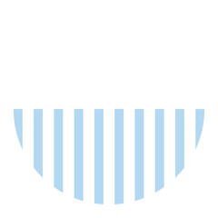 pastel memphis round element
