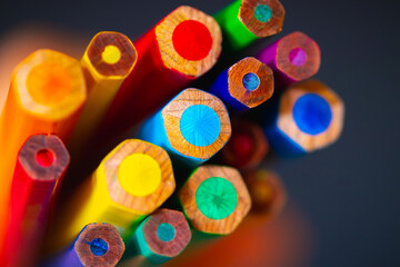 Colorful Pencils Background