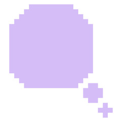 pixel thought bubble
