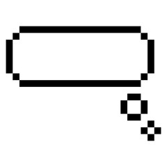 pixel thought bubble
