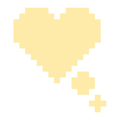 pixel thought bubble
