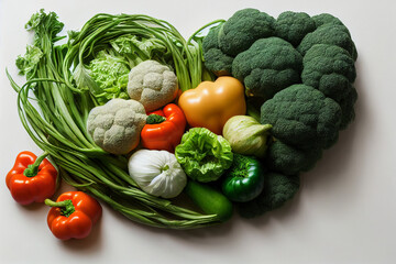 Vegetables are good for the heart