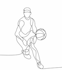 Man doing sport vector illustration