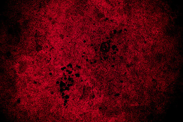Old wall texture cement black red  background abstract dark color design are light with white gradient background.