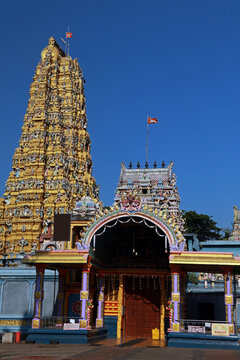 Muthumariamman Hindu Temple in Matale, Sri Lanka