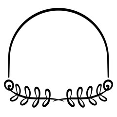 aesthetic floral frame
