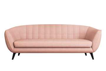pink sofa