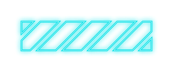 neon slant line element

