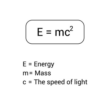 Mass energy equivalence in physics