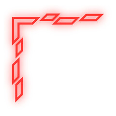 neon dynamic corner edge
