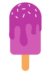 ice cream on a stick