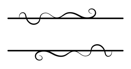 swirl monogram border frame
